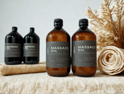 Massage Oil - No.3 Extra natural, Odor-free