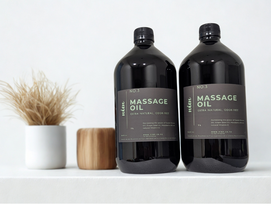 Massage Oil - No.3 Extra natural, Odor-free