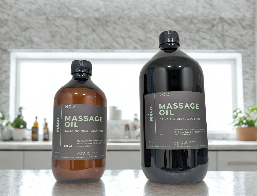 Massage Oil - No.3 Extra natural, Odor-free