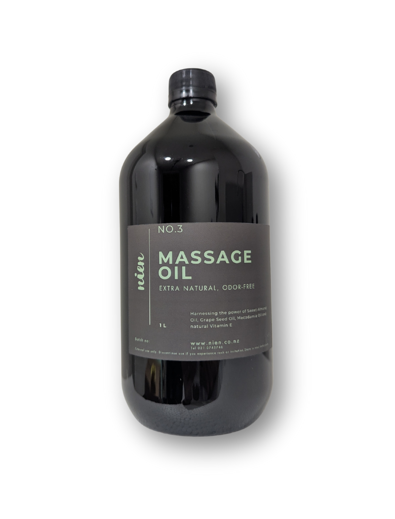 Massage Oil - No.3 Extra natural, Odor-free