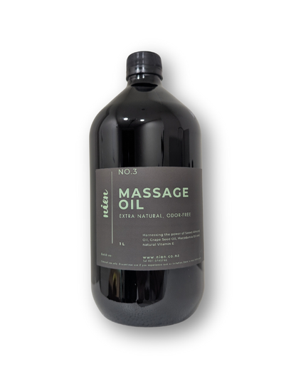 Massage Oil - No.3 Extra natural, Odor-free